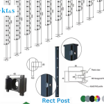 عمود مستطيل